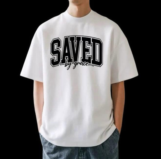 Saved by Grace – Christian T-Shirt