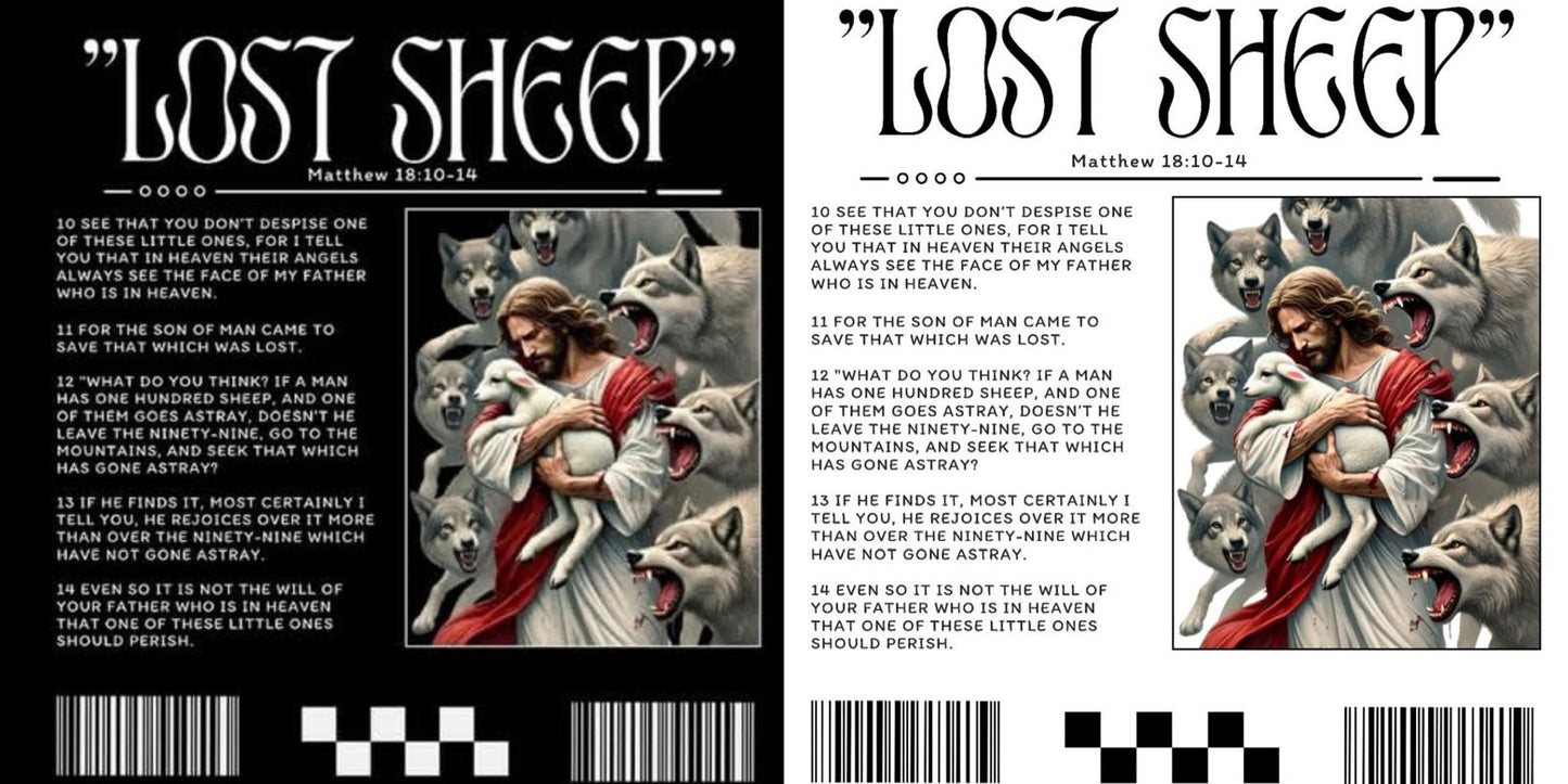 Lost Sheep – Christian T-Shirt